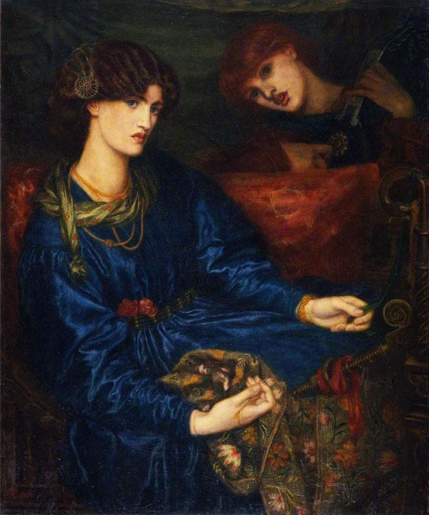 Dante Gabriel Rossetti Mariana (mk28) Sweden oil painting art